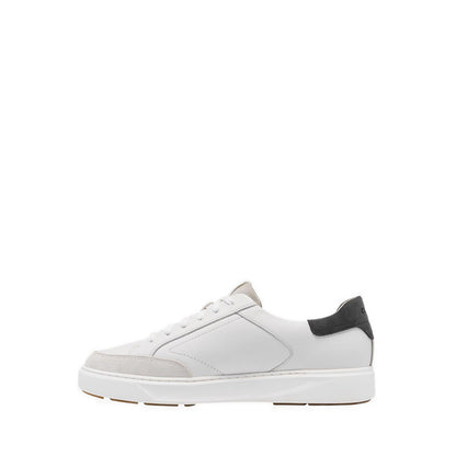 Clarks Mens Code C Tie - White