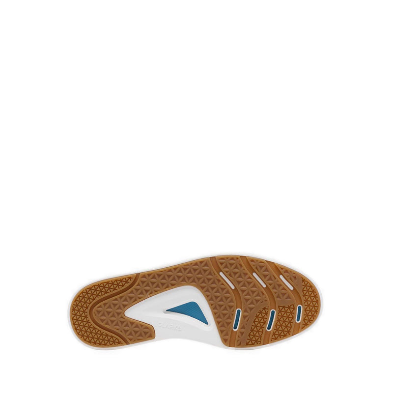 Clarks Mens Code C Tie - White