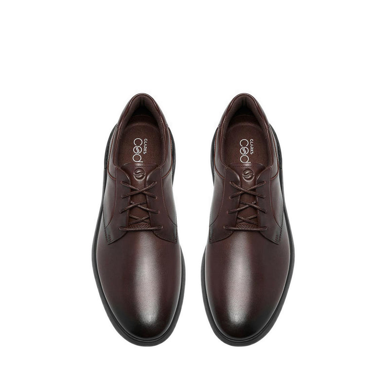 Clarks Mens Code H Plain - Brown