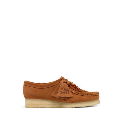 Clarks Womens Wallabee. - Ginger Suede