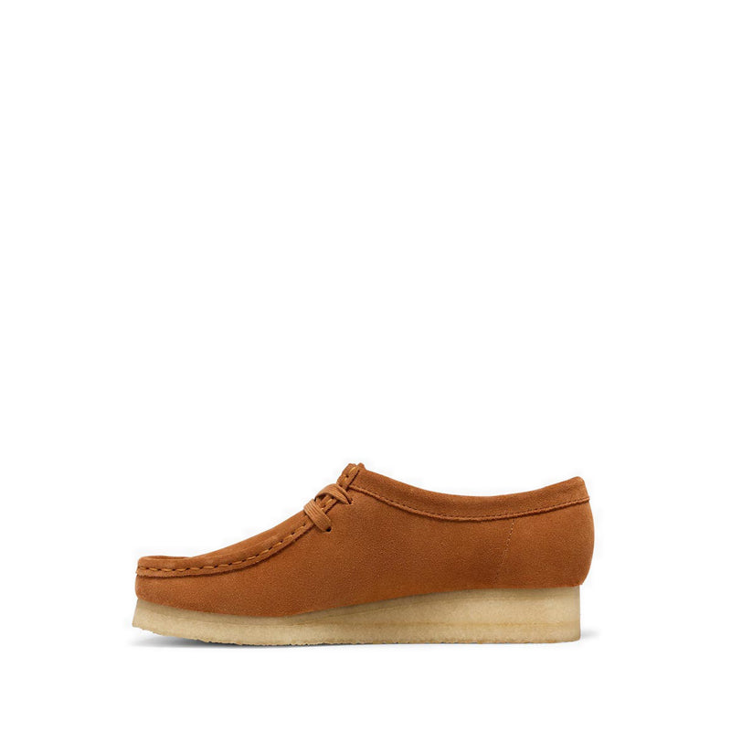 Clarks Womens Wallabee. - Ginger Suede