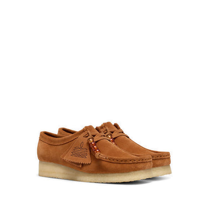 Clarks Womens Wallabee. - Ginger Suede