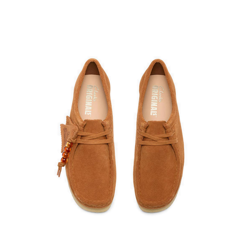 Clarks Womens Wallabee. - Ginger Suede