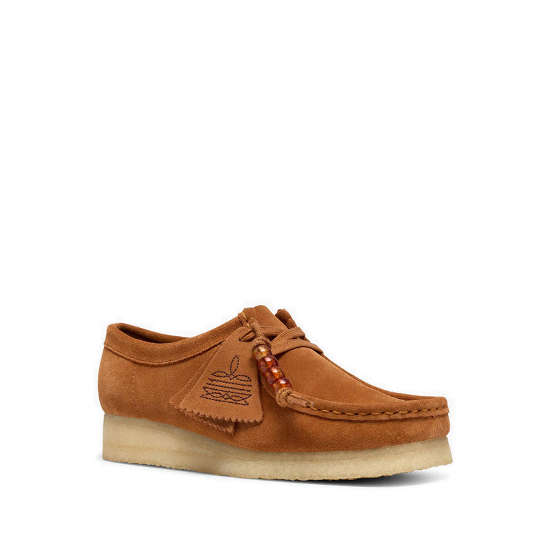 Clarks Womens Wallabee. - Ginger Suede