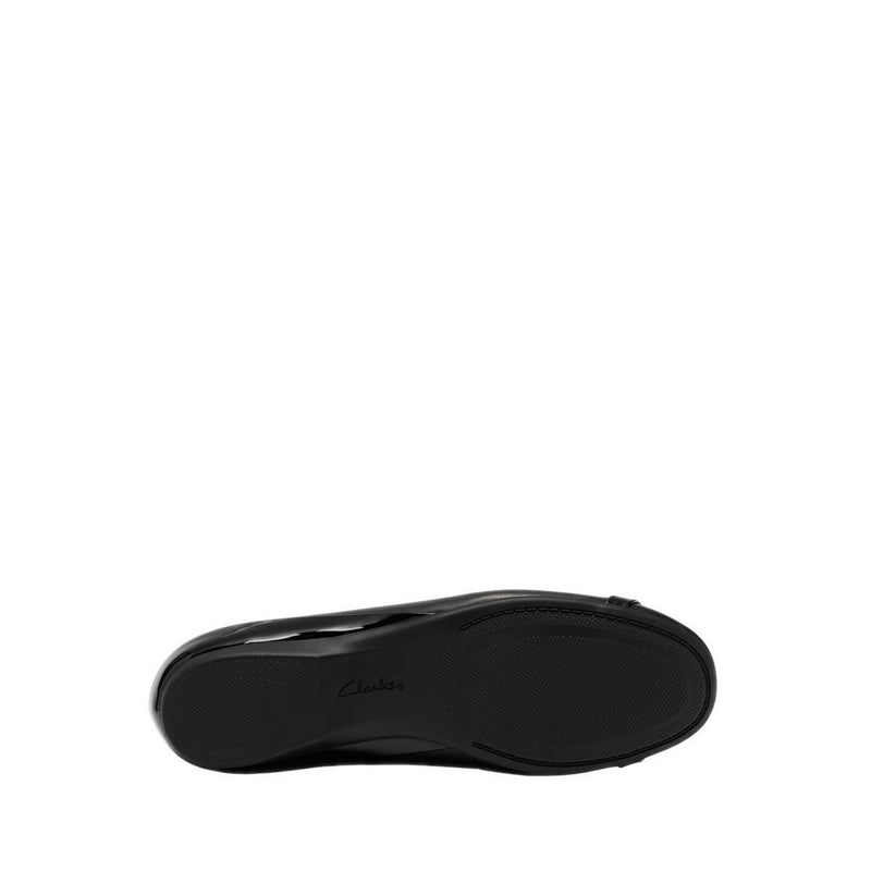 Clarks Womens Cathrynn Luna - Black/Black Pat