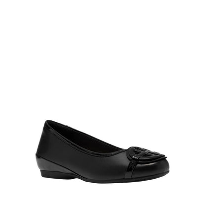 Clarks Womens Cathrynn Luna - Black/Black Pat