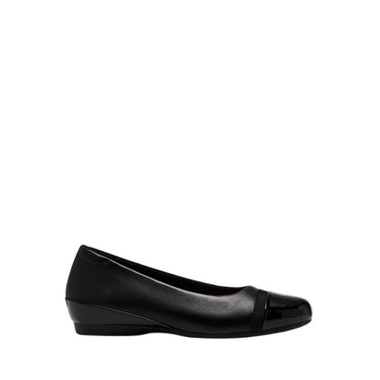 Clarks Womens Cathrynn Dusk - Black/Black Pat