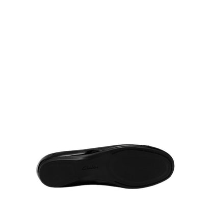 Clarks Womens Cathrynn Dusk - Black/Black Pat