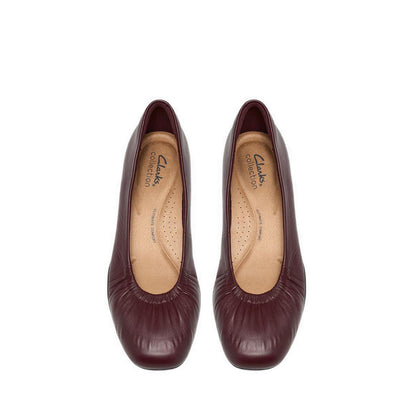 Clarks Womens Jazmynn Lo - Burgundy