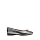 Clarks Womens Jazmynn Bow - Pewter Metallic