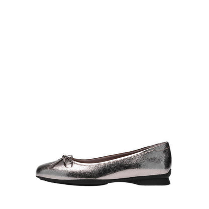 Clarks Womens Jazmynn Bow - Pewter Metallic