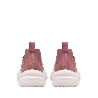 Clarks Womens Solevana Tie - Rose