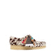 Clarks Womens Wallabee. - Brown Cow Print