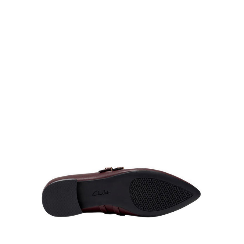 Clarks Womens Natalyn Jane - Burgundy