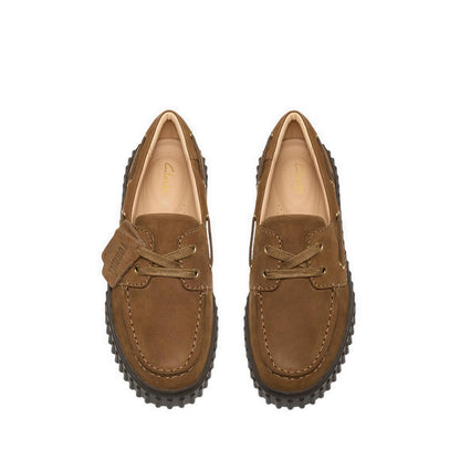 Clarks Womens Torhill Boat - Walnut