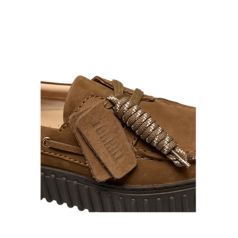Clarks Womens Torhill Boat - Walnut