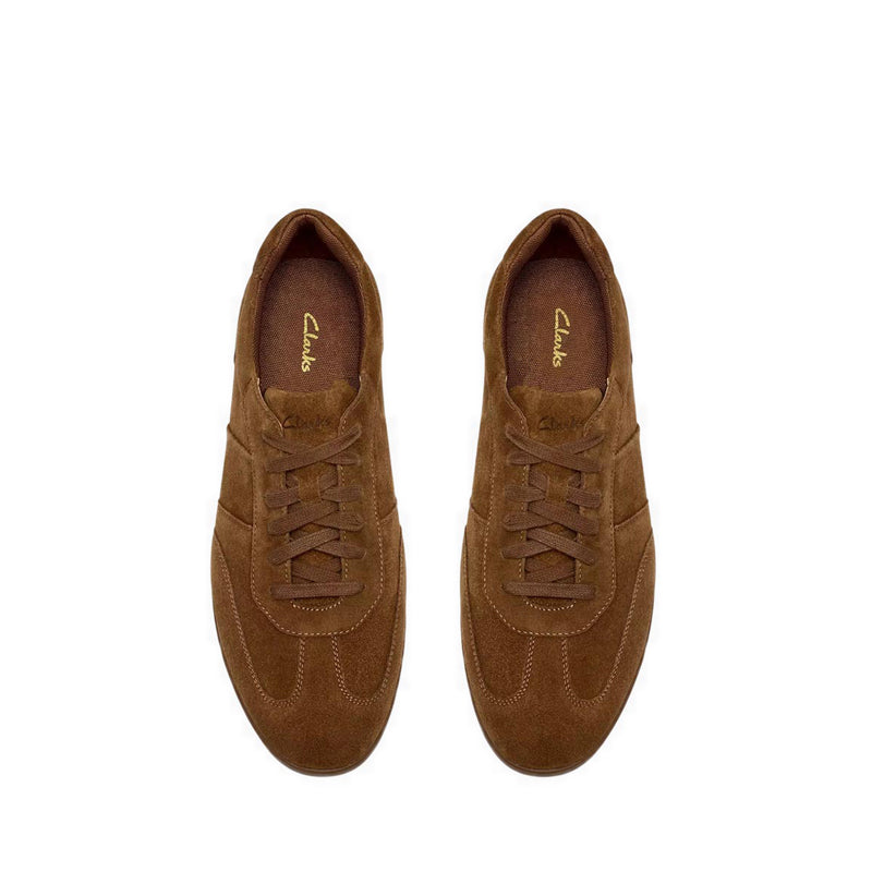 Clarks Mens Henton Low - Cola