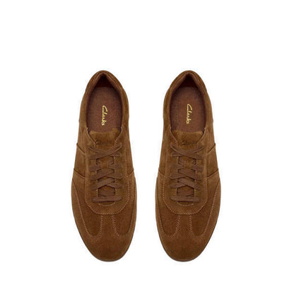 Clarks Mens Henton Low - Cola