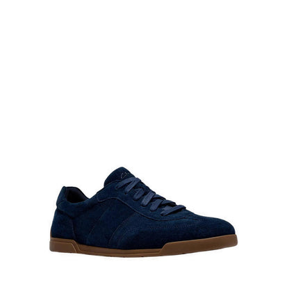 Clarks Mens Henton Low - Navy