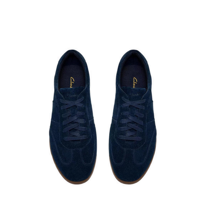 Clarks Mens Henton Low - Navy