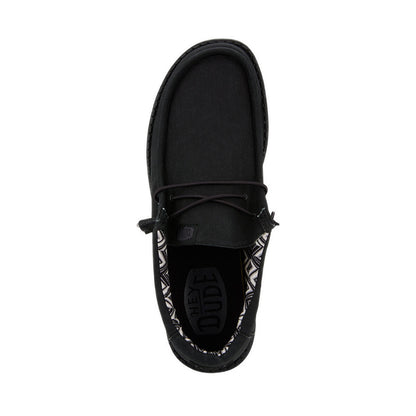 Wally Stretch Canvas - Black/Black