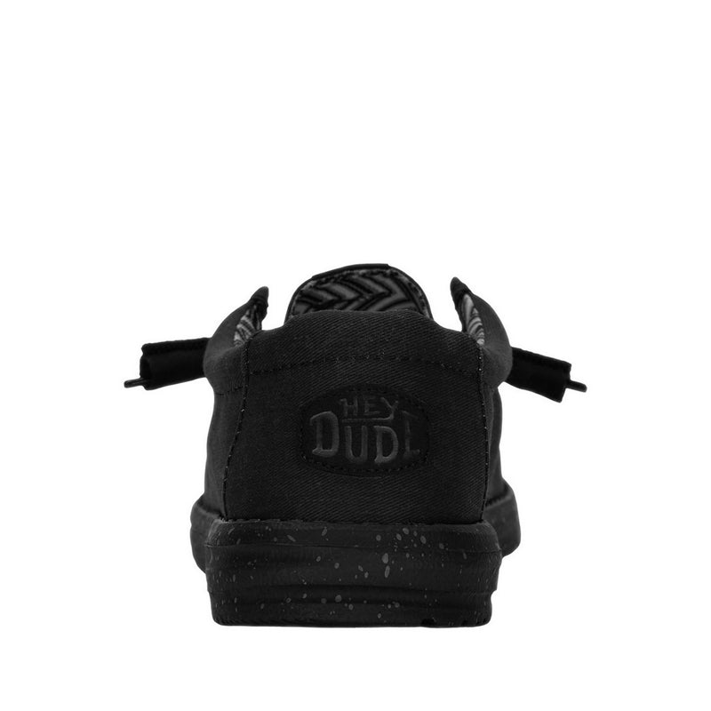 Wally Stretch Canvas - Black/Black