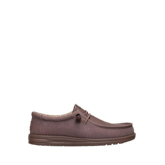 HEYDUDE Wally Stretch Canvas Deep Taupe