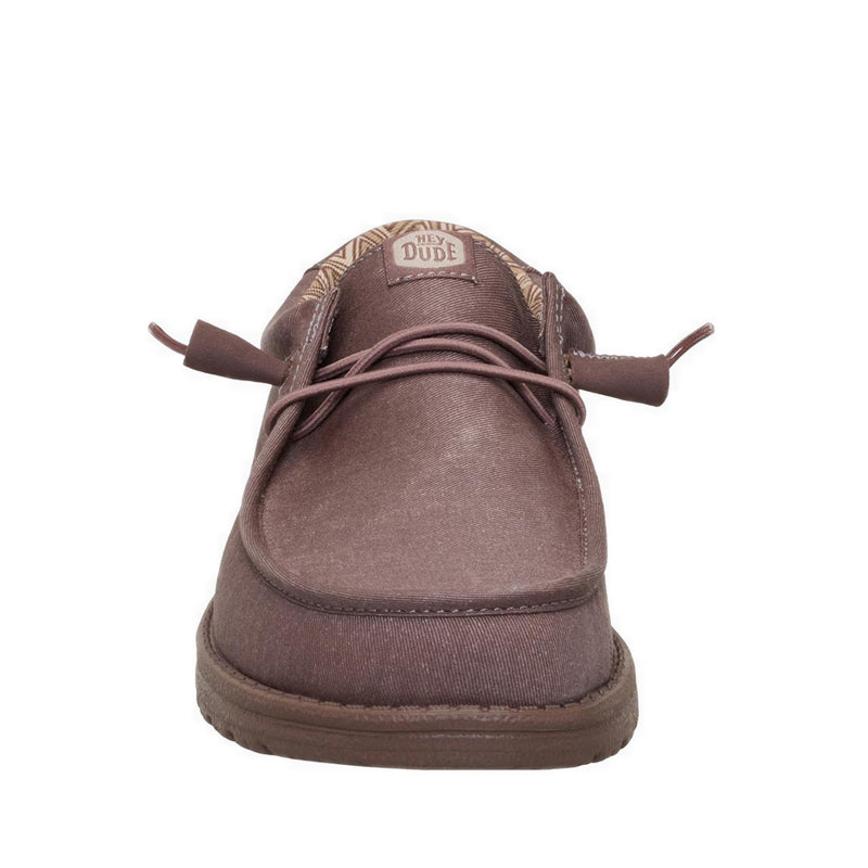 HEYDUDE Wally Stretch Canvas Deep Taupe