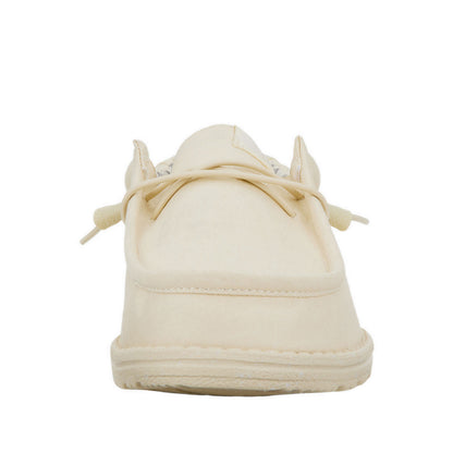 Wally Stretch Canvas - Stone White