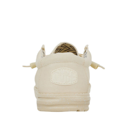 Wally Stretch Canvas - Stone White