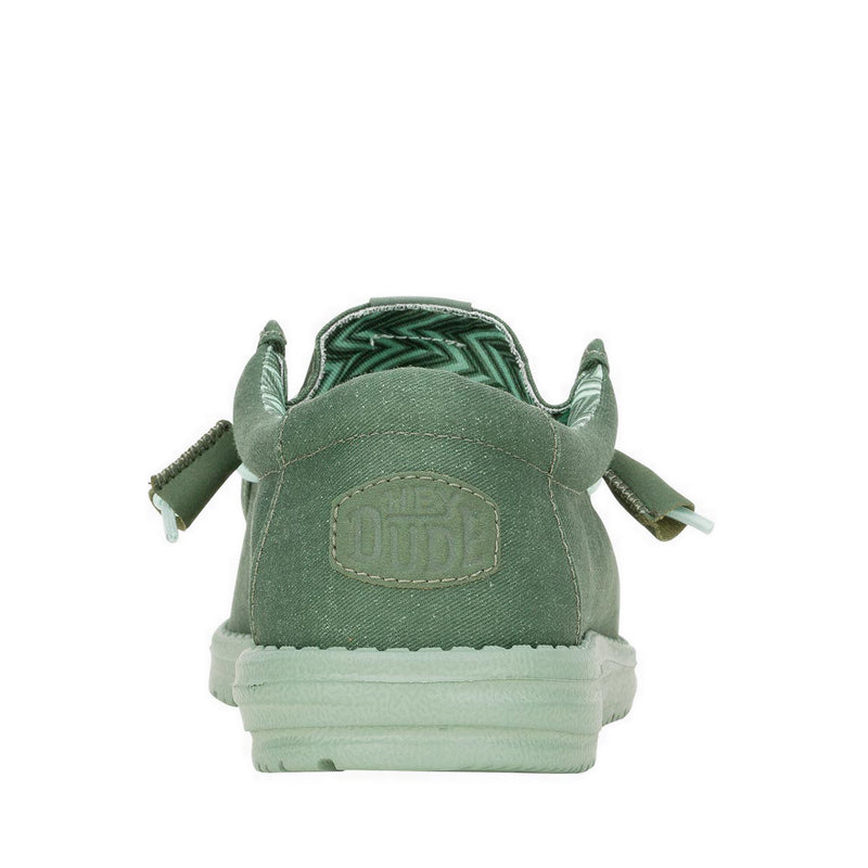 Wally Stretch Canvas - Duck Green/Iceberg Green