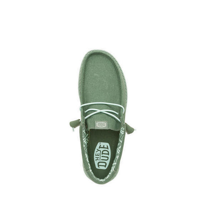 Wally Stretch Canvas - Duck Green/Iceberg Green