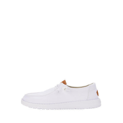 Wendy Stretch Canvas - White