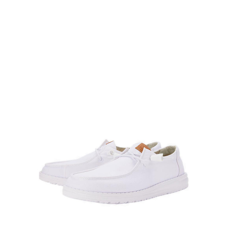 Wendy Stretch Canvas - White