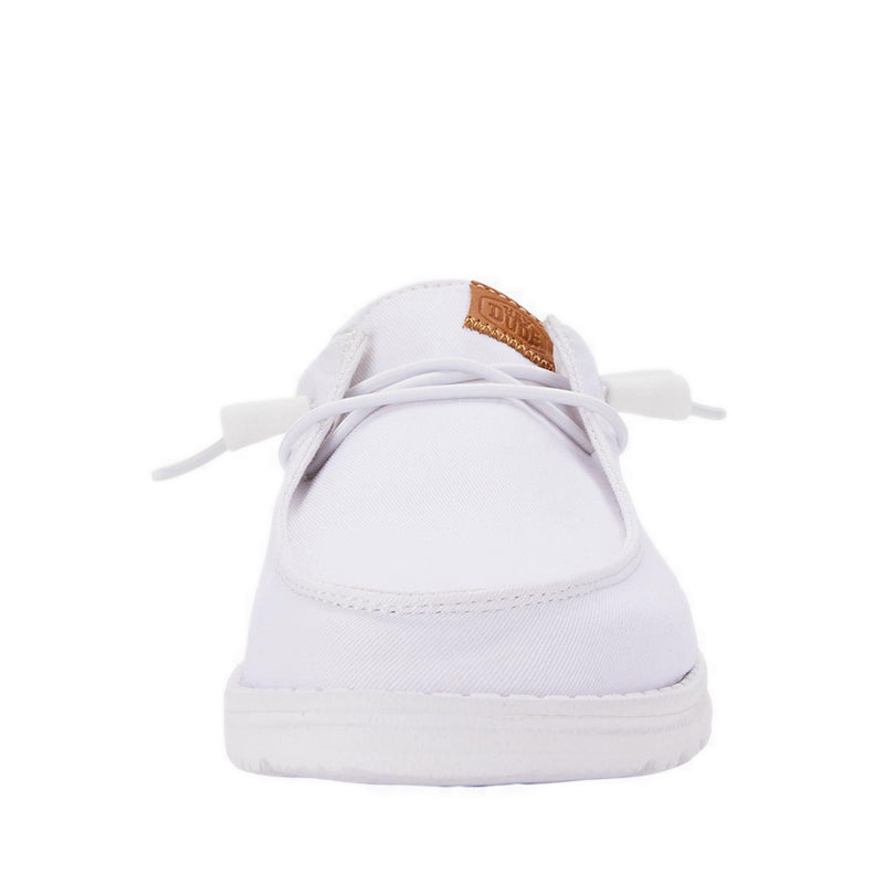 Wendy Stretch Canvas - White