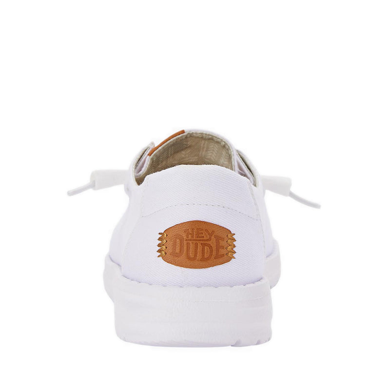 Wendy Stretch Canvas - White