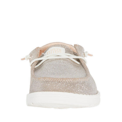 Wendy T Metallic Sparkle - Rose Gold