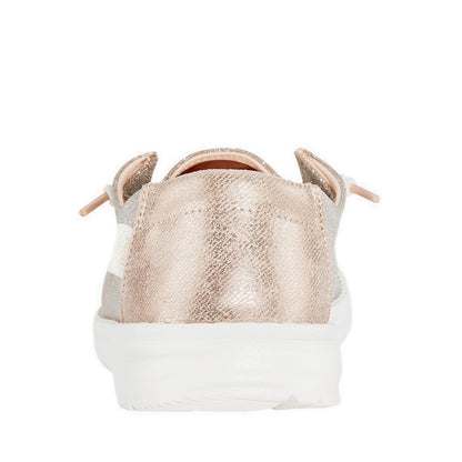 Wendy T Metallic Sparkle - Rose Gold