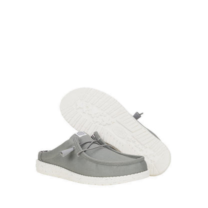 Wally Slip Stretch Canvas Grey
