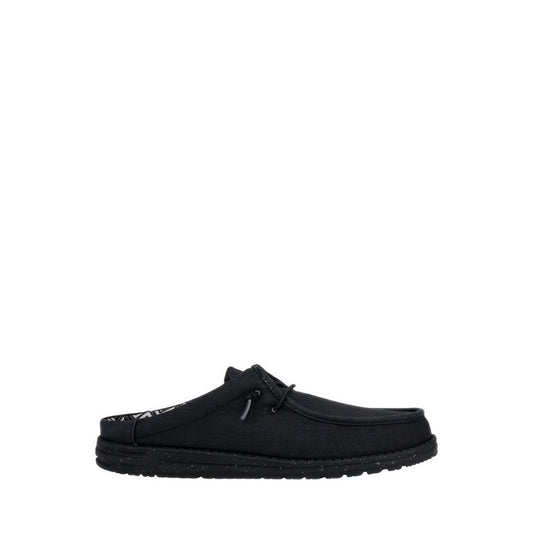 Wally Slip Stretch Canvas - Black/Black