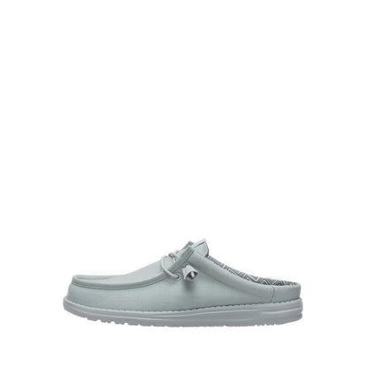 HEYDUDE Wally Slip Stretch Canvas Puritan Grey