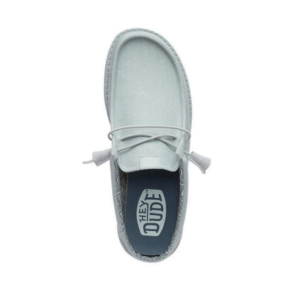HEYDUDE Wally Slip Stretch Canvas Puritan Grey