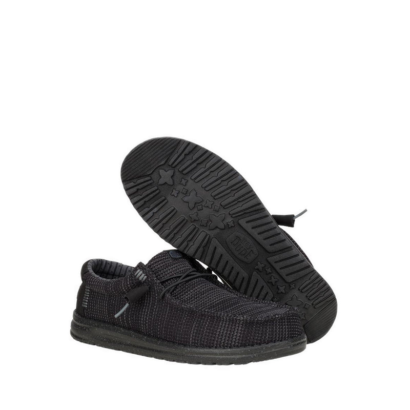 Wally Stretch Sox - Black/Black