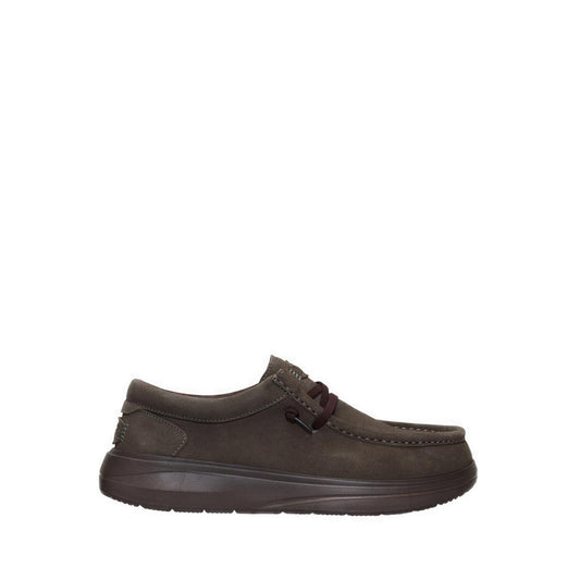 HEYDUDE Wally COMF Suede Major Brown/Mole Brown