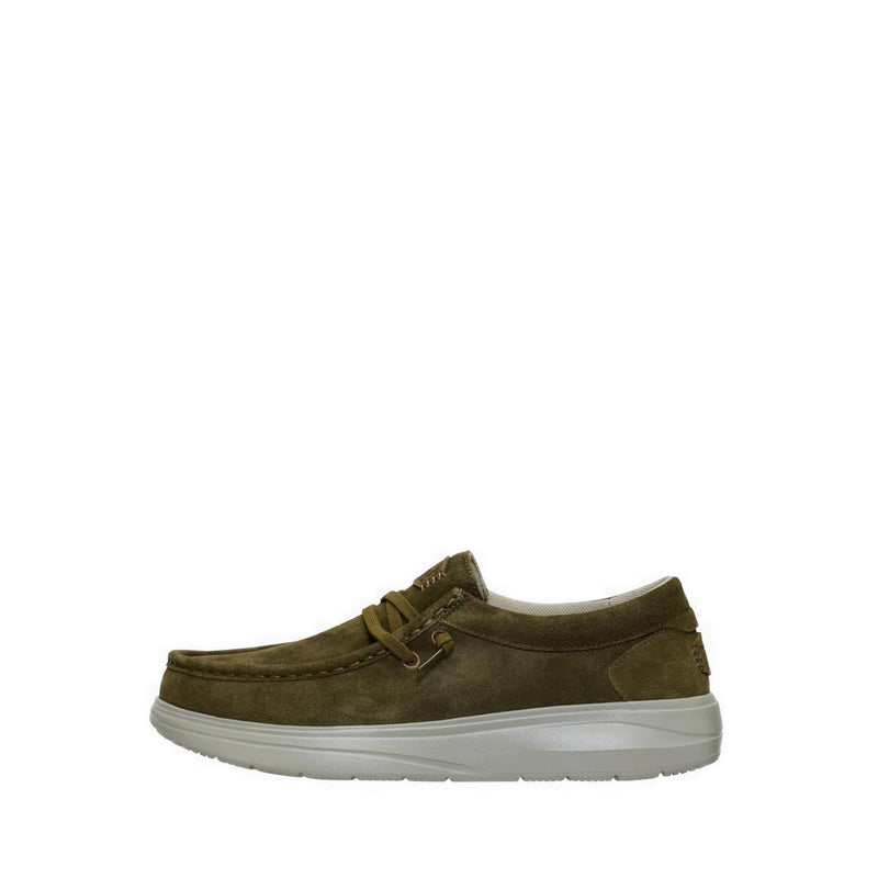 Wally COMF Suede Dark Olive/Stone Grey
