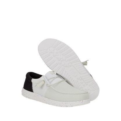 Wally Tri Varsity Mesh - White/Black