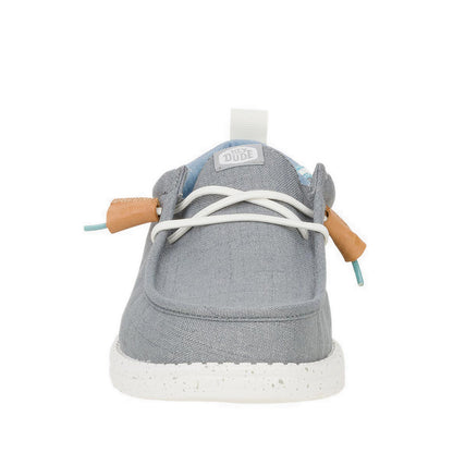 Wally Summer Linen - Monument Grey/Faded Denim
