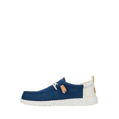 Wally Summer Linen - Sargasso Blue/White