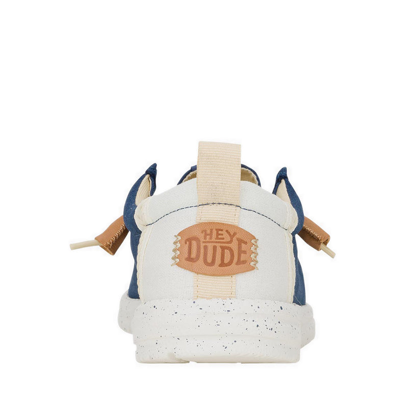 Wally Summer Linen - Sargasso Blue/White