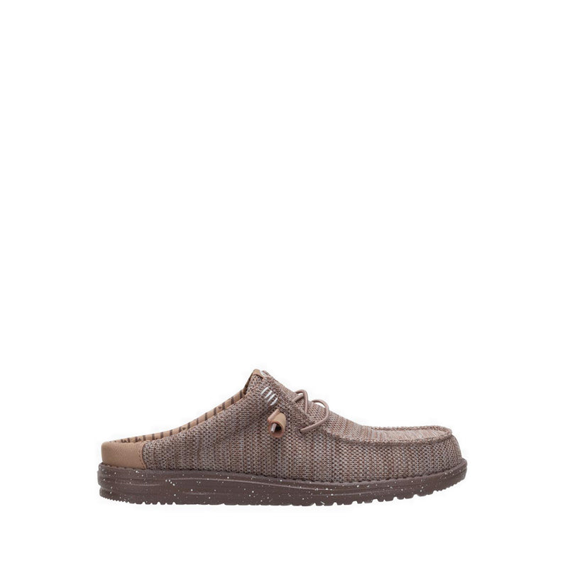 Wally Slip Stretch Sox Deep Taupe/Chanterelle Tan